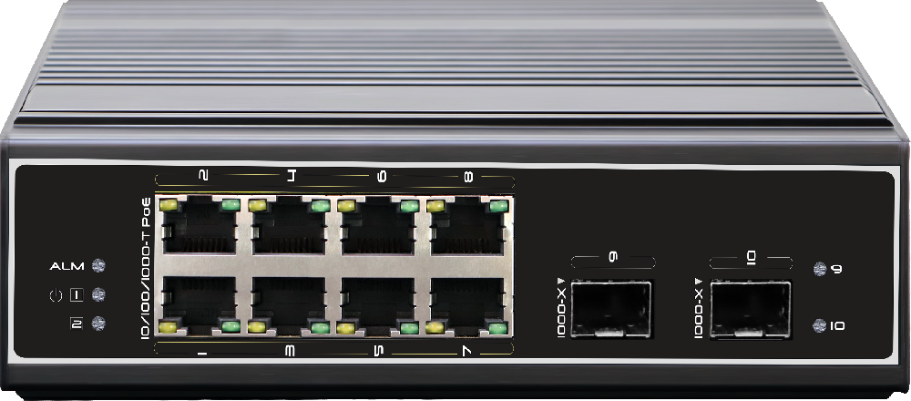 輕網(wǎng)管2光8電POE/NIE6082SPGM