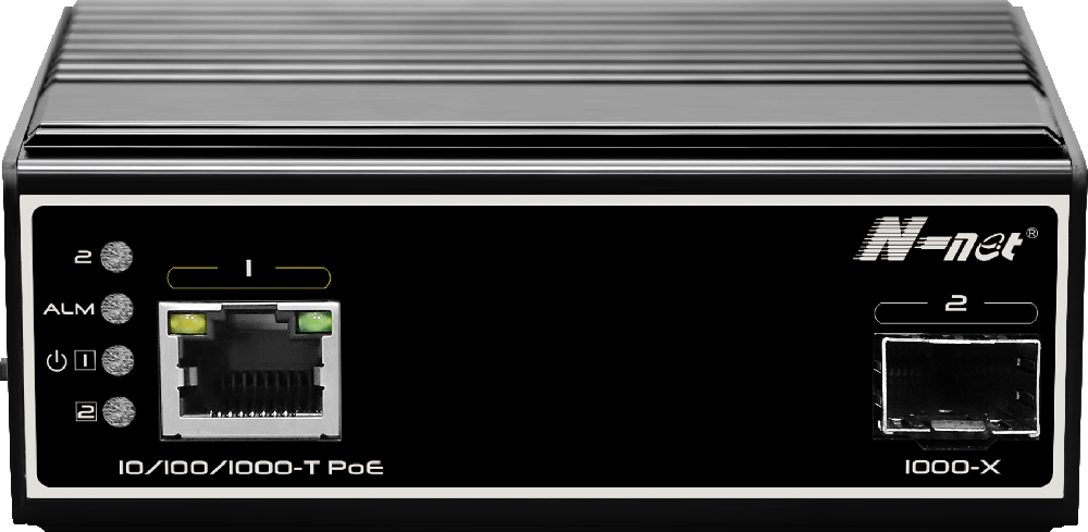 工業(yè)級(jí)輕網(wǎng)管千兆1光1電POE/NIE6011SPGM